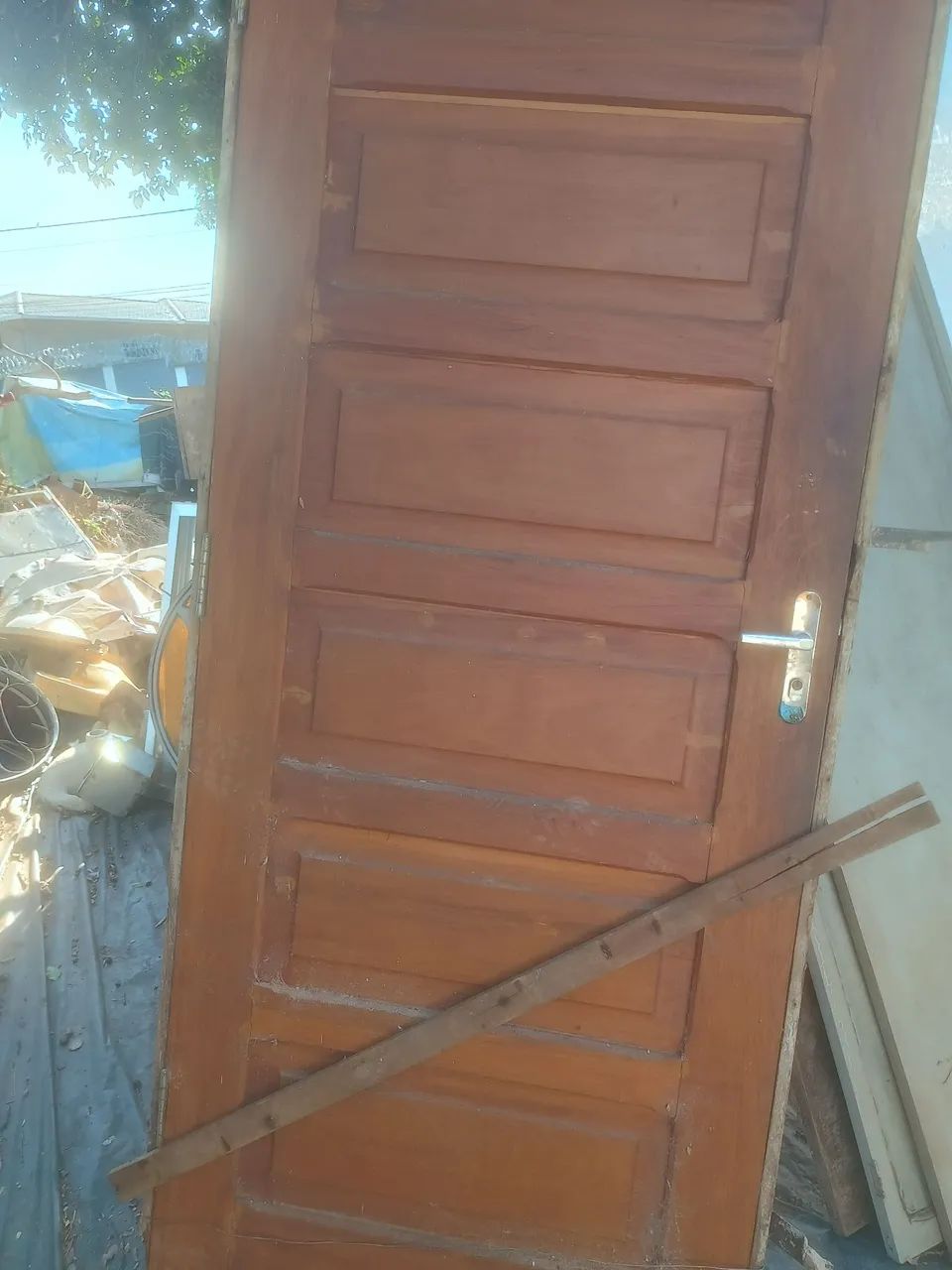 PORTA COM ALMOFADA DUPLA COMPLETA - Foto 2