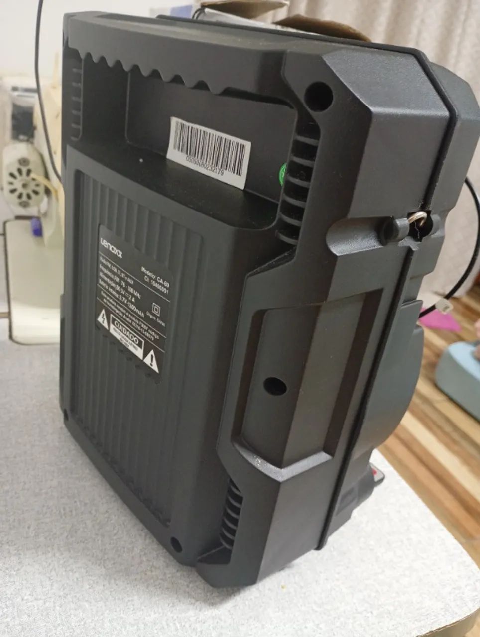 Caixinha de som lenoxx 120w - Foto 2