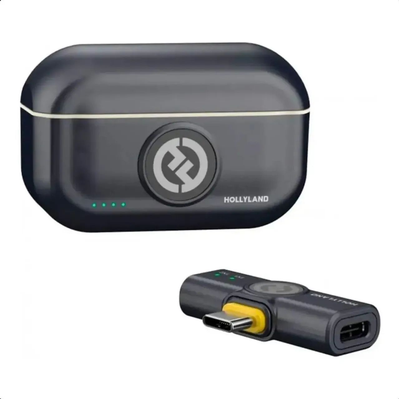 Microfone de Lapela Sem Fio USB-C Hollyland Lark M2 para Android 2.4GHz NOVO - Foto 2