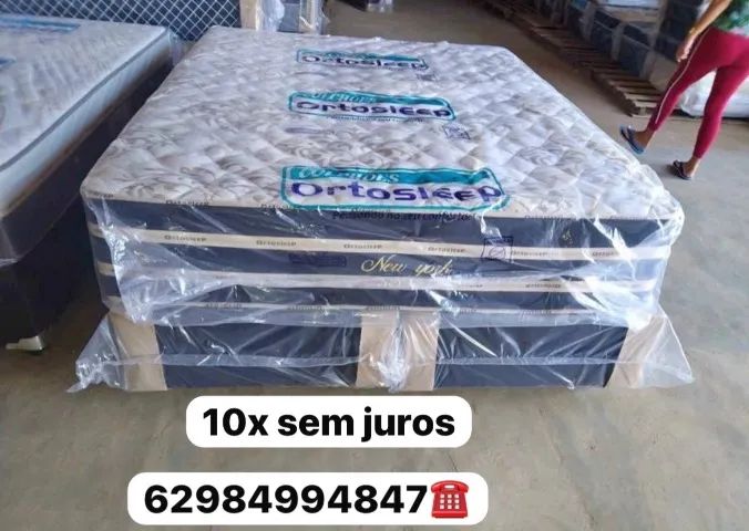 Cama casal colchão novo