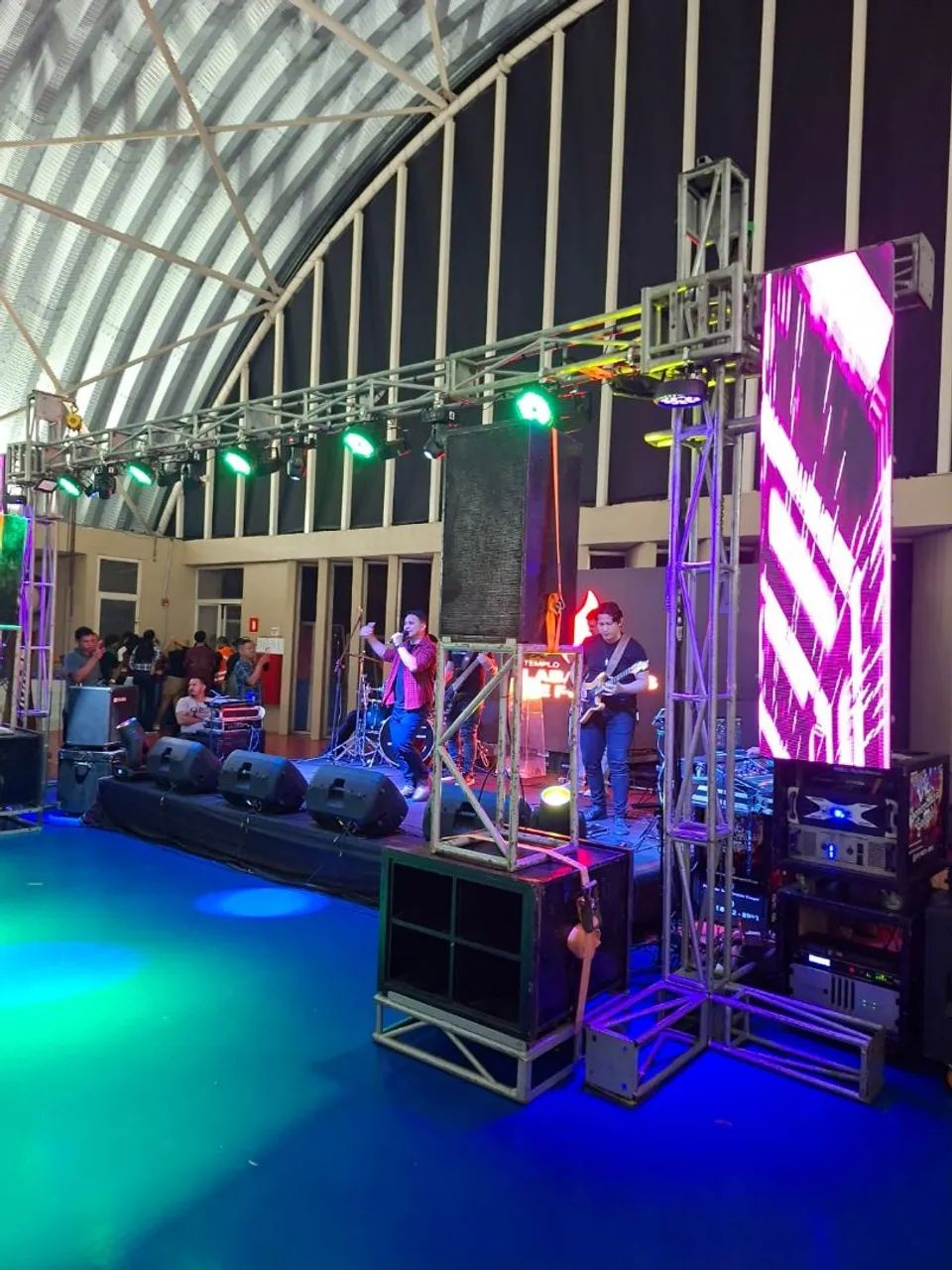 SOM, ILUMINAÇÃO E TELÃO DE LED para eventos! - Foto 3