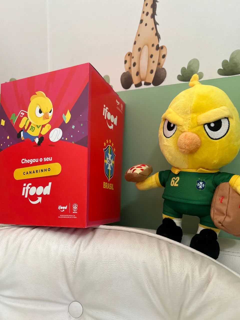 Canarinho Ifood Brasil - Foto 3