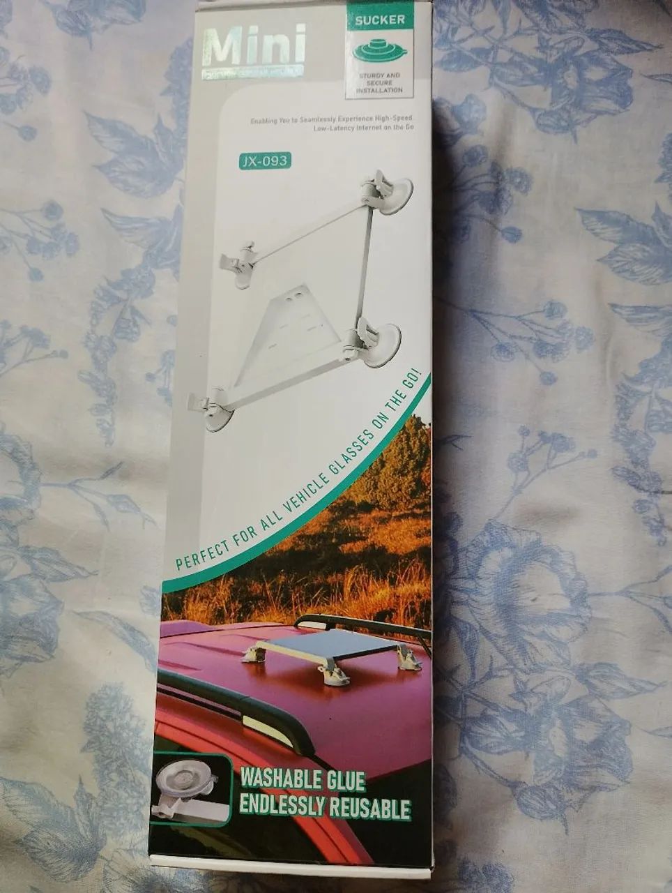 Suporte para Starlink Mini com 4 Ventosas