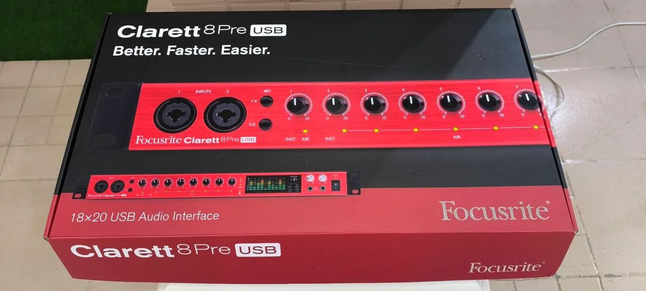 Clarett 8pre USB - Interface de Áudio  - Foto 3