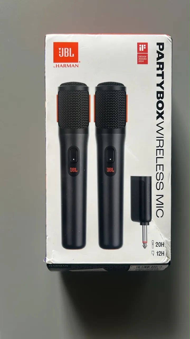 KIT JBL + 2 MICROFONES SEM FIO  - Foto 4