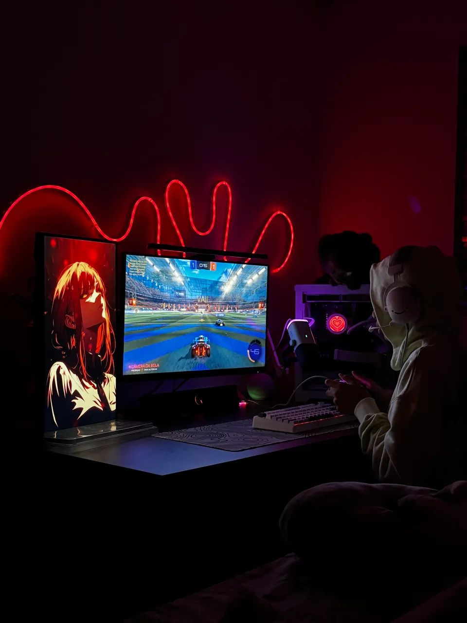 Pc gamer completo + 2 monitores 