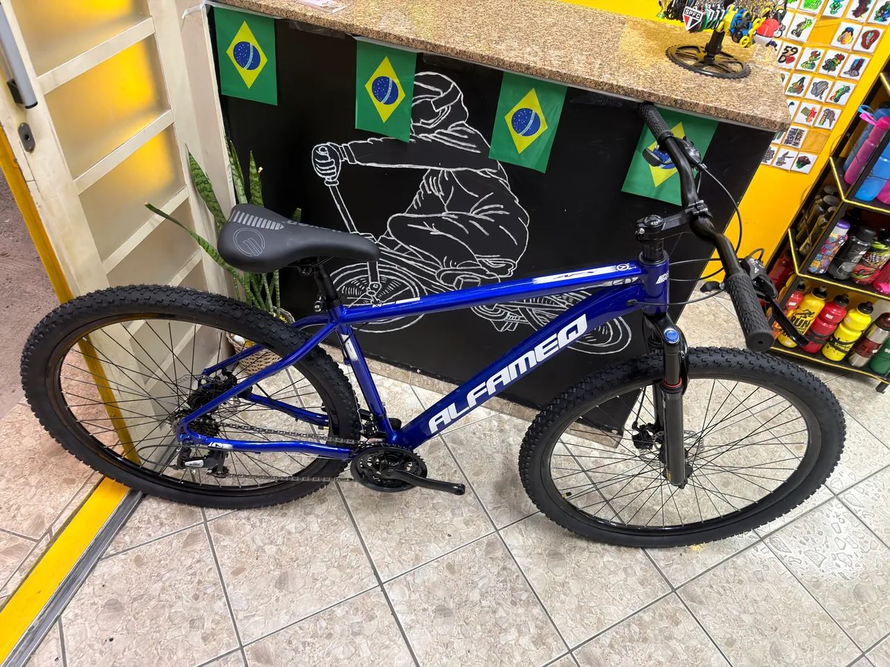 BICICLETA ARO 29 ALFAMEQ ALUMINIO NOVA - Foto 4