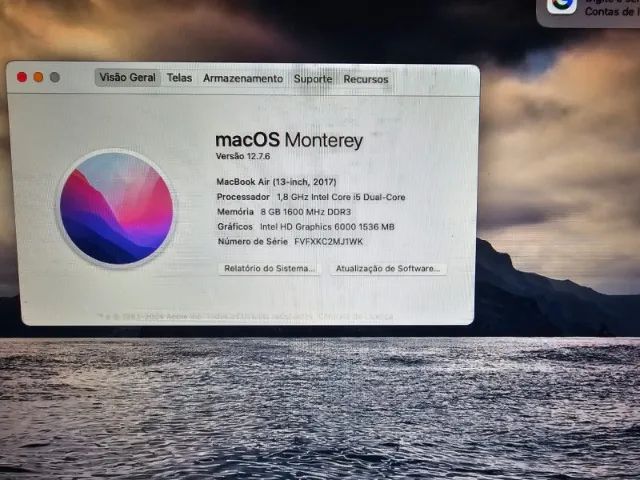 MacBook Air 13" em perfeito funcionamento - Troco por tablet Samsung - Foto 3
