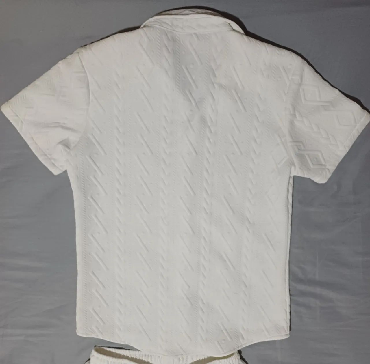 Conjunto branco masculino shein M - Foto 4