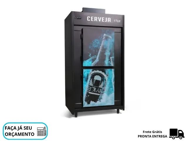 Cervejeira 2 Portas Cega Polar 220v Nova
