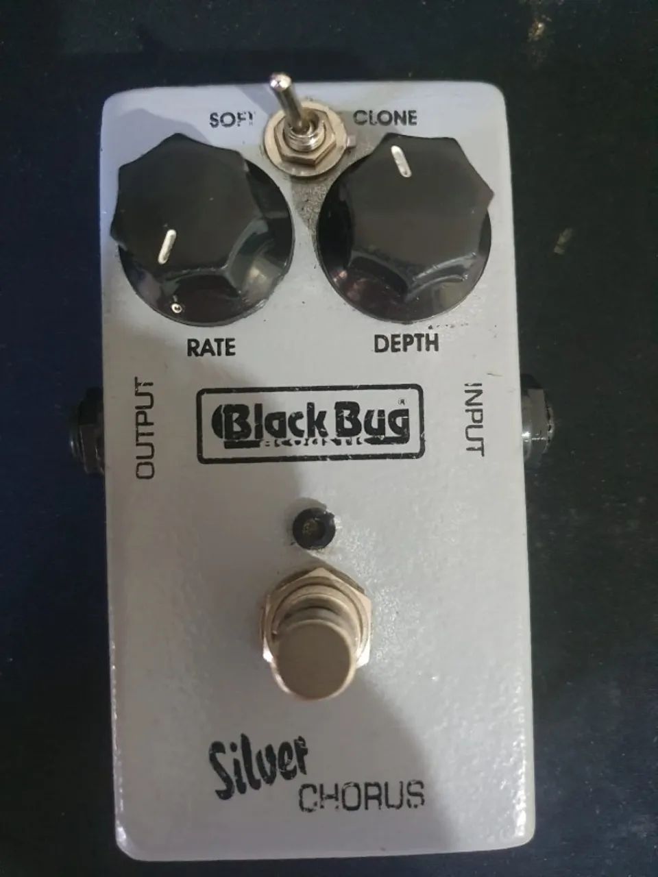 Pedal guitarra Black Bug Silver Chorus