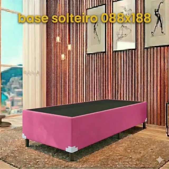 Base Solteiro novas cor creme - 088x188 - R$ 287