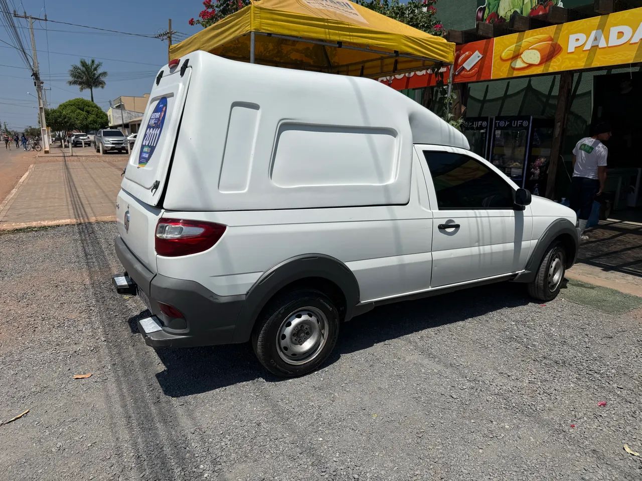 Fiat Strada Working Hard 1.4 Fire Flex 8V CS 2020 - Foto 2