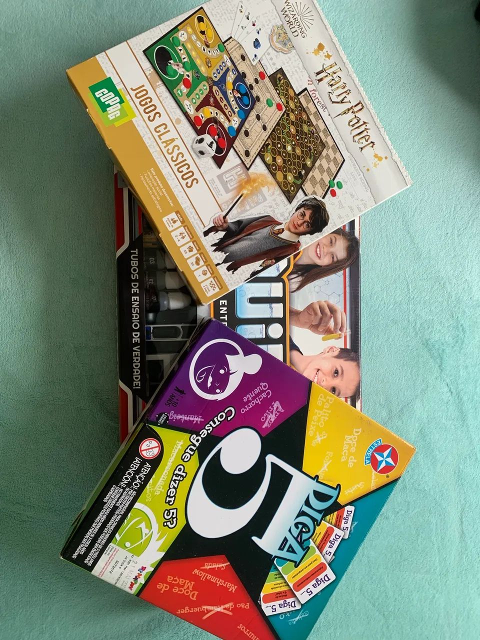 Jogos de tabuleiro Lote kit com 3 + um de brinde  - Foto 4