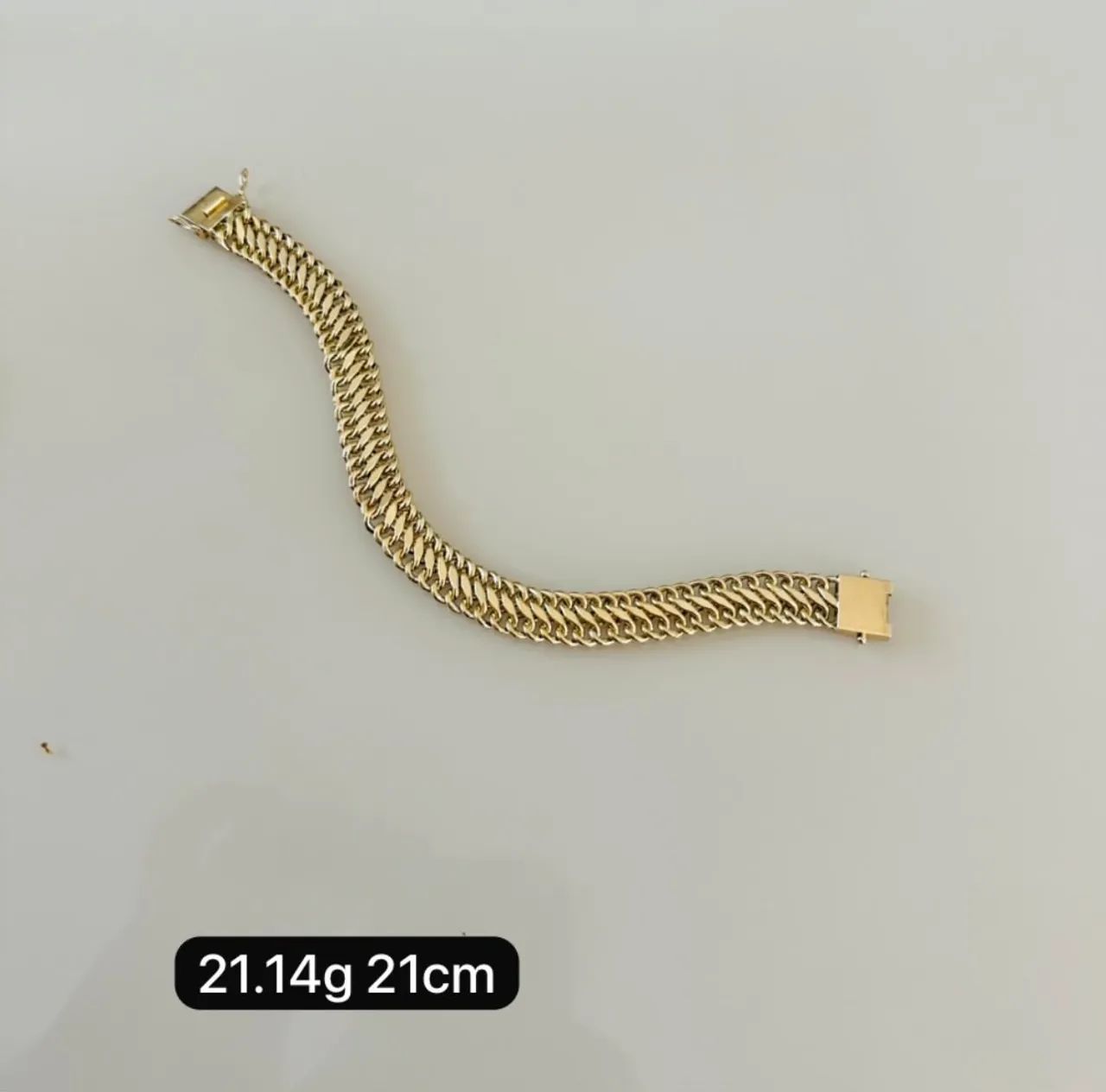 Pulseira de ouro 18k