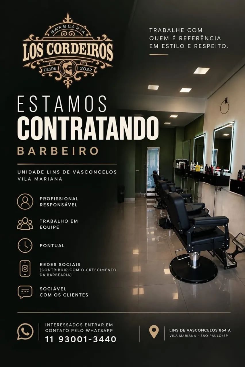 Vaga de Barbeiro