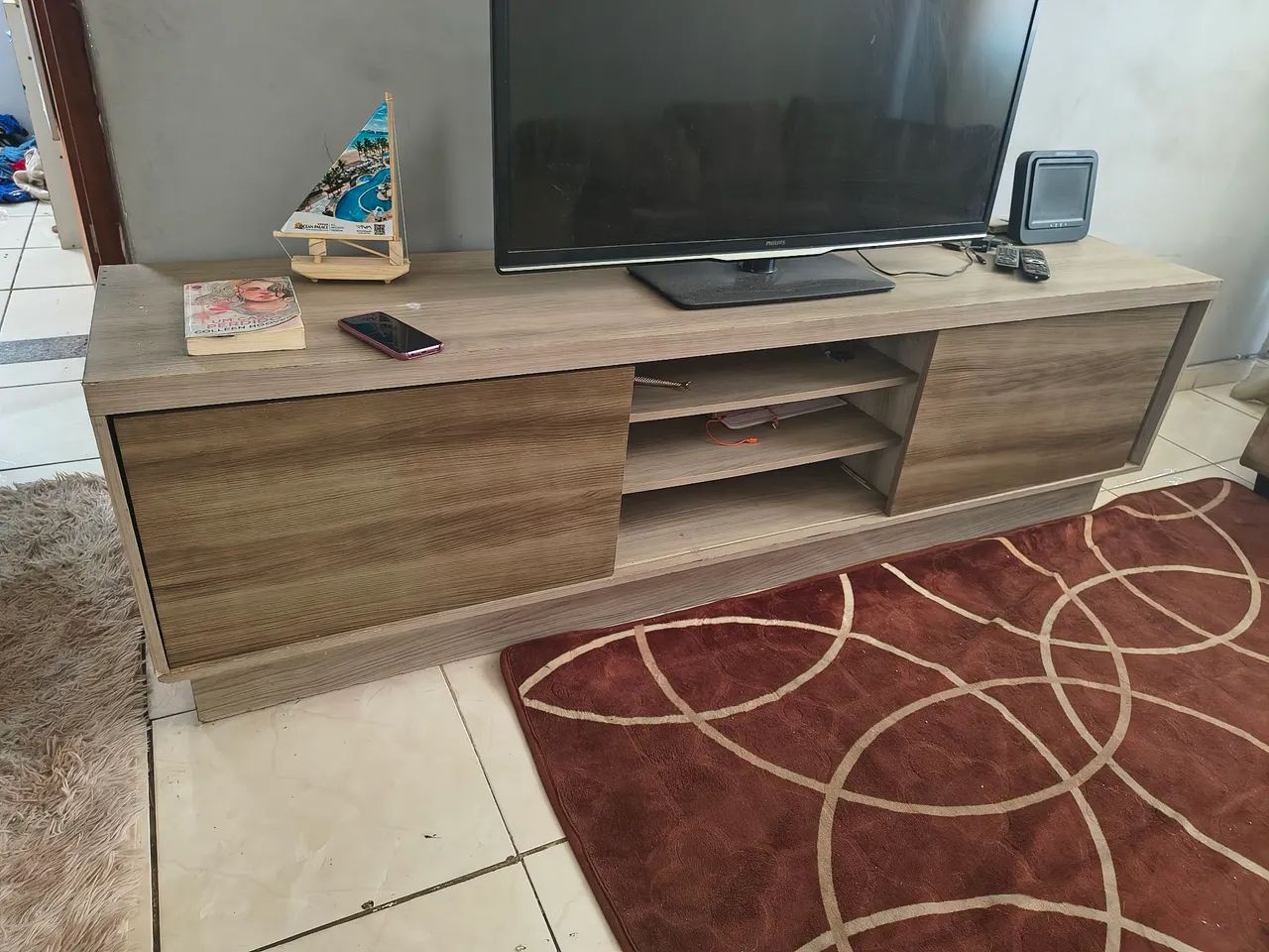 Rack e Sofá de Canto