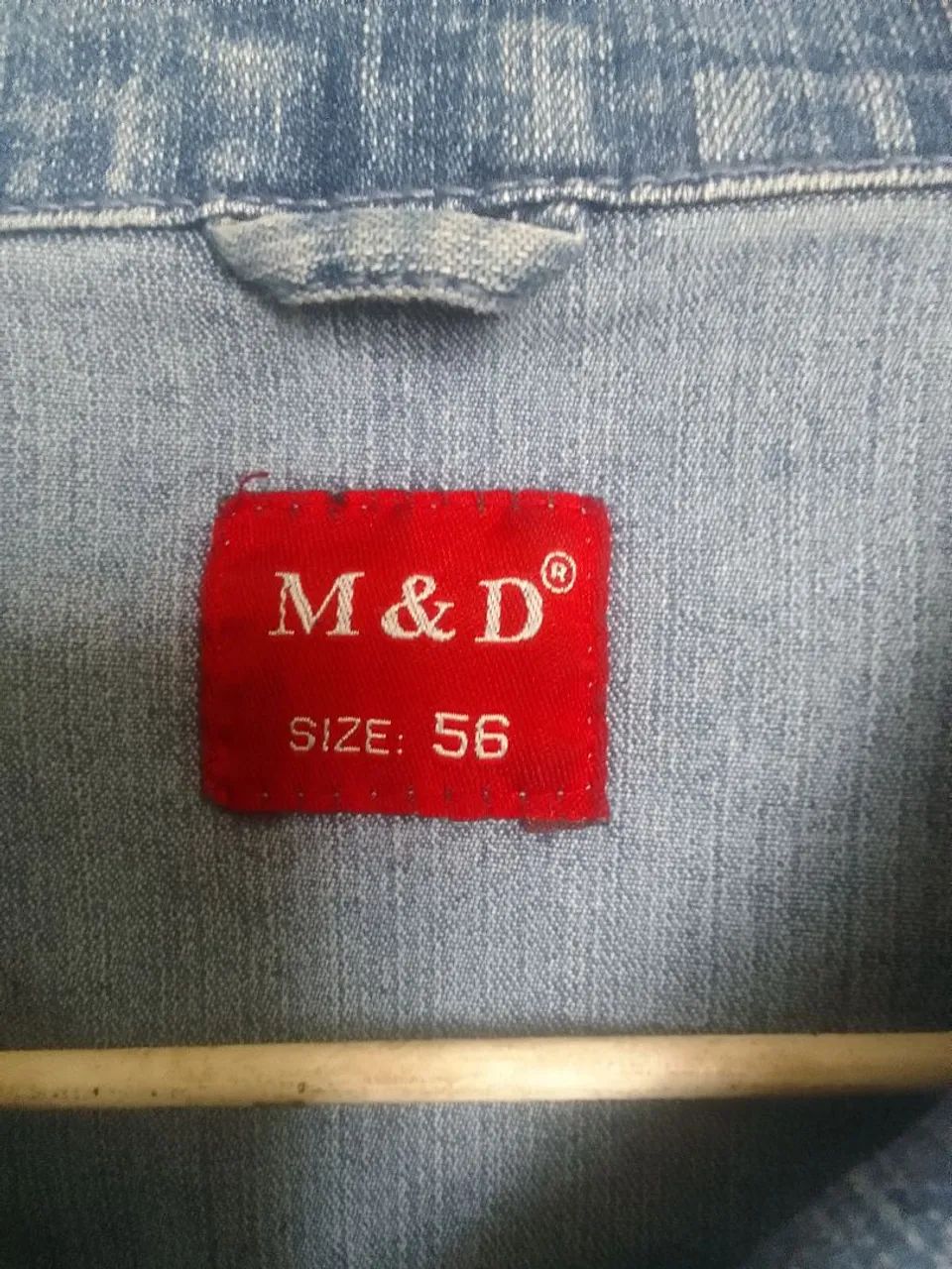 jaqueta jeans M & D size 56  - Foto 4
