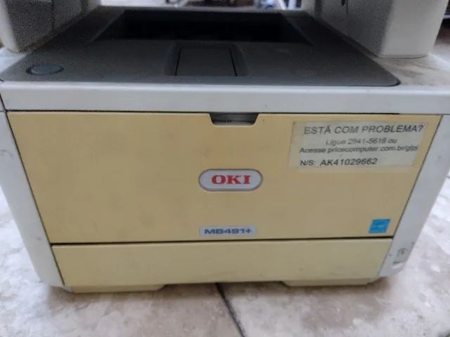 Impressora multifuncional OKI MB491+ no estado - Foto 2