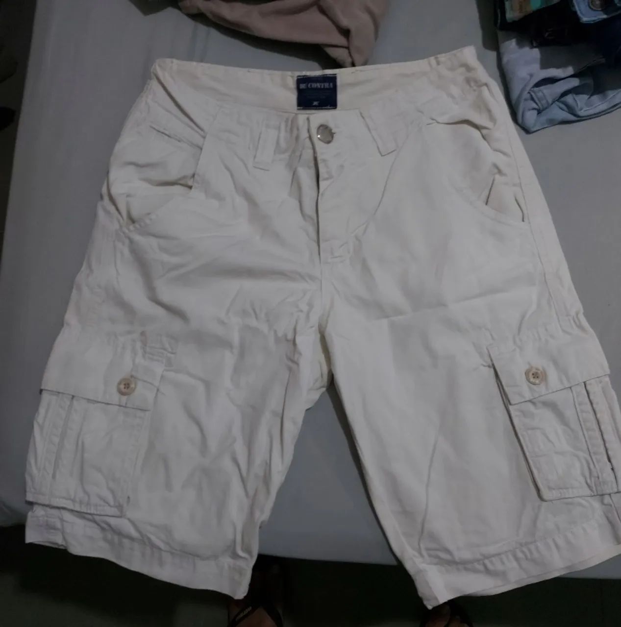 Bermuda cargo branca
