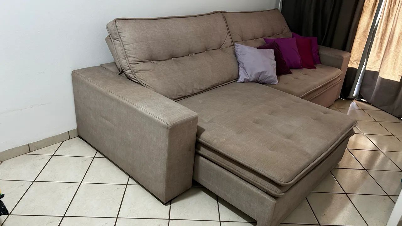 Sofá retrátil de 2.90m