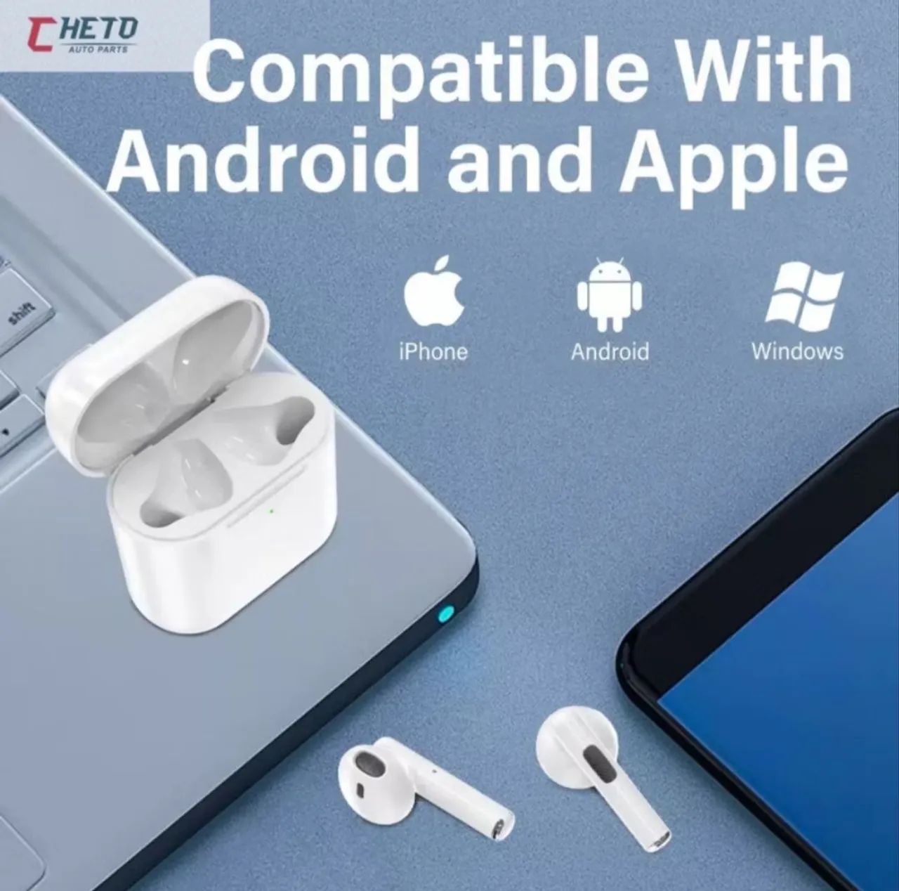 Fone de ouvido para iPhone e Android  - Foto 2