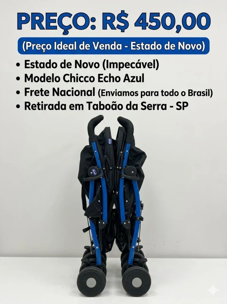 Carinho de Bebê Chicco Echo - Foto 2