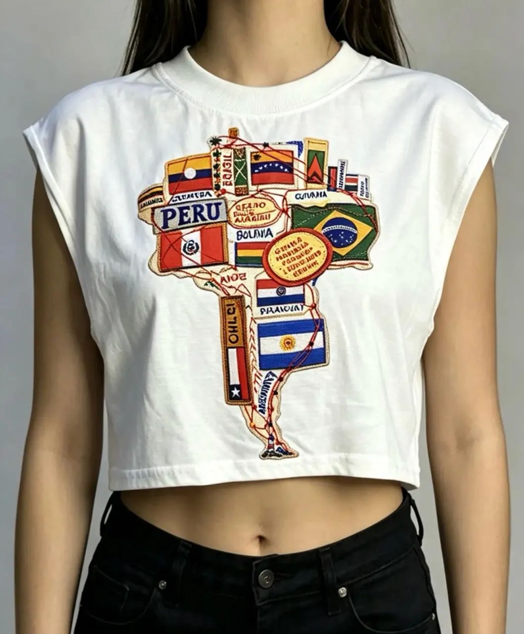 Estampas Cropped 