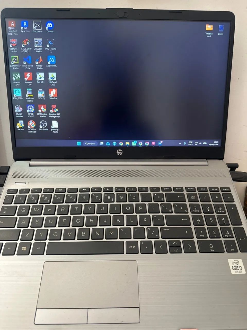 Notebook HP G8 256NVMe- i3 10th