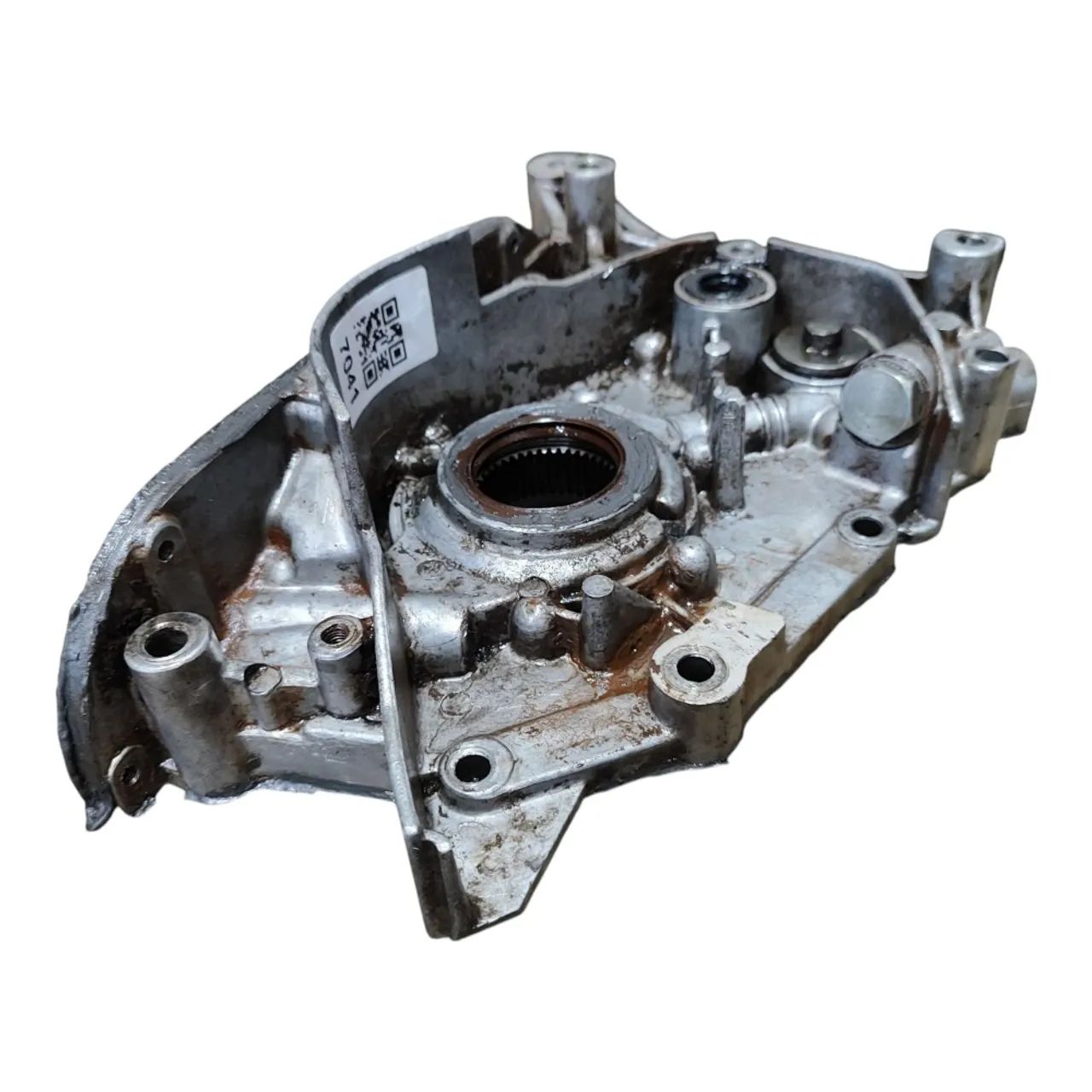 Carcaça Bomba Óleo Hyundai Hr Bongo K2500 2.5 8v D4bh - Foto 2