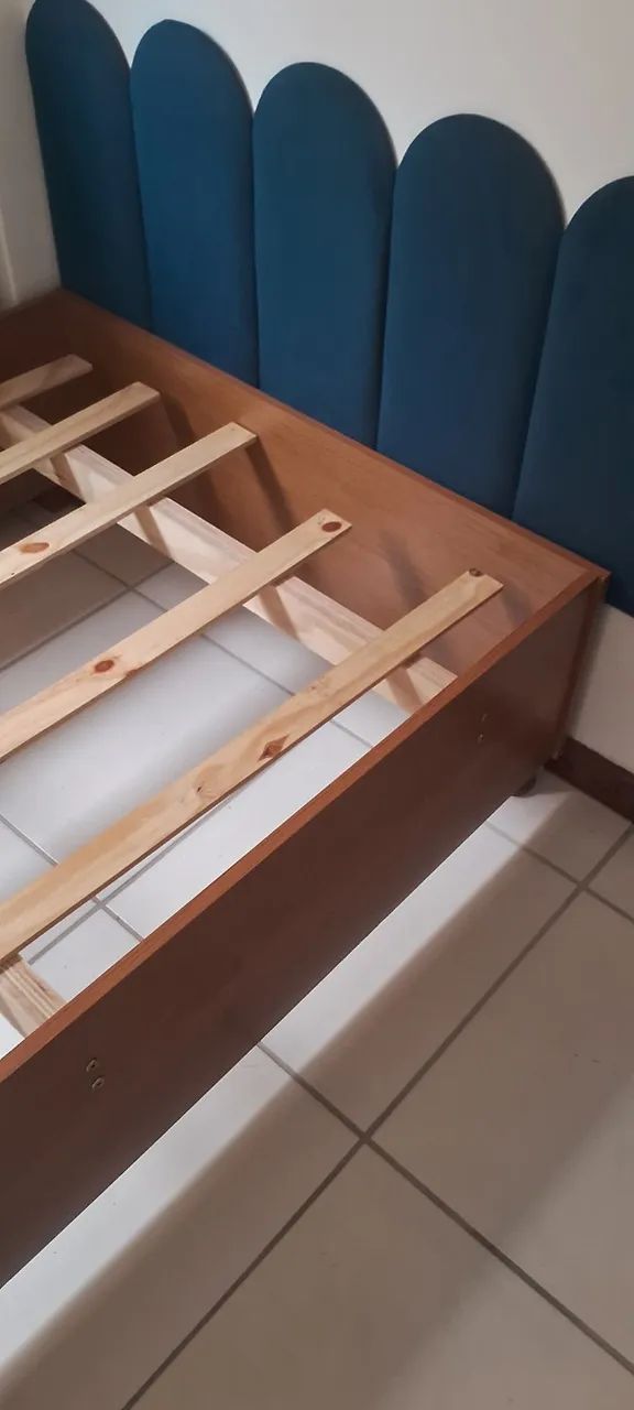 Cama solteiro madeira maciça  - Foto 5