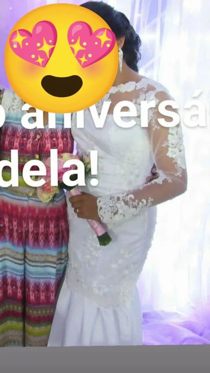 Vestido de noiva impecável... - Foto 2