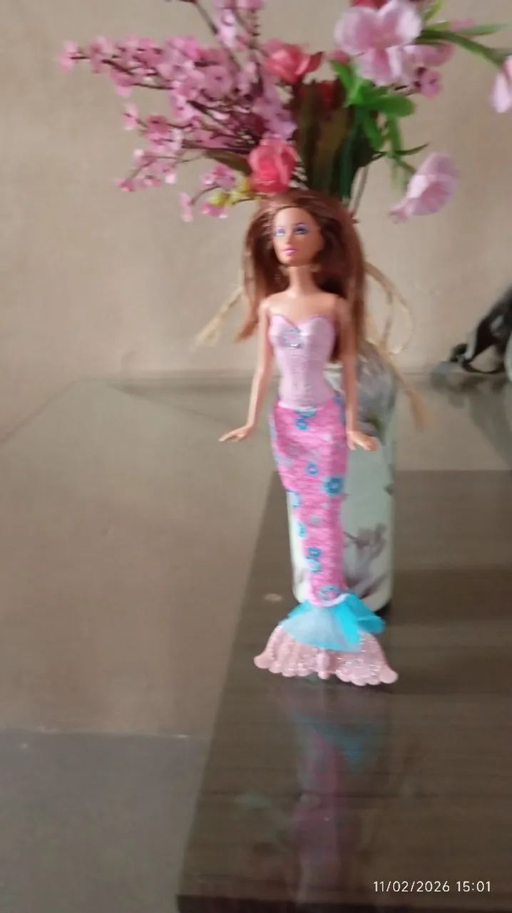 Boneca Barbie sereia 