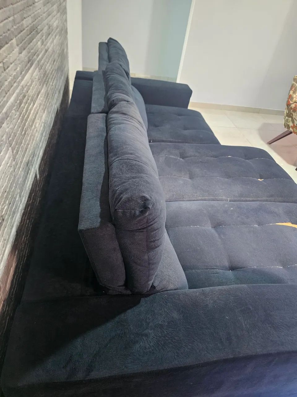 Sofá retrátil e reclinavel 2.5 metros.