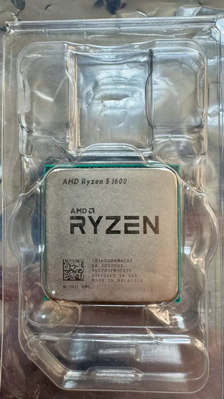 Processador AMD Ryzen 5 1600 c/ Cooler