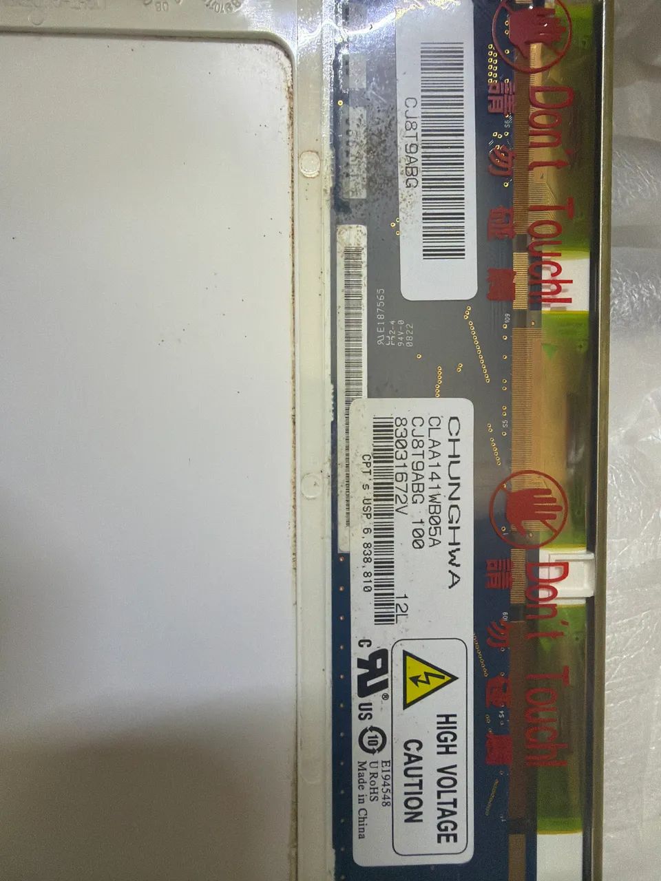 Tela notebook 14.1 com inverter  - Foto 4