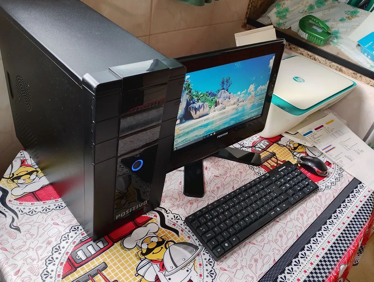 Computador Completo com Multifuncional HP - Foto 2