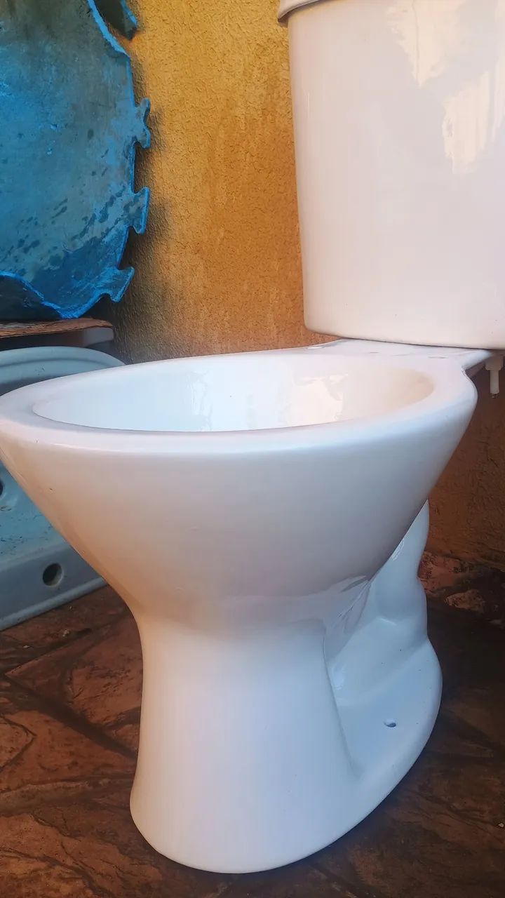 Vaso acoplado branco excelente  - Foto 4
