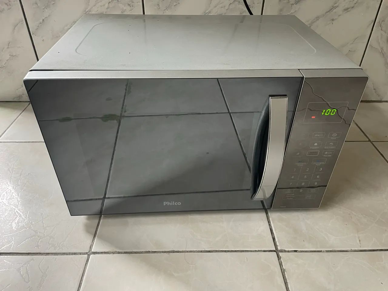 microondas philco espelhado PMO33E 220v - Foto 2