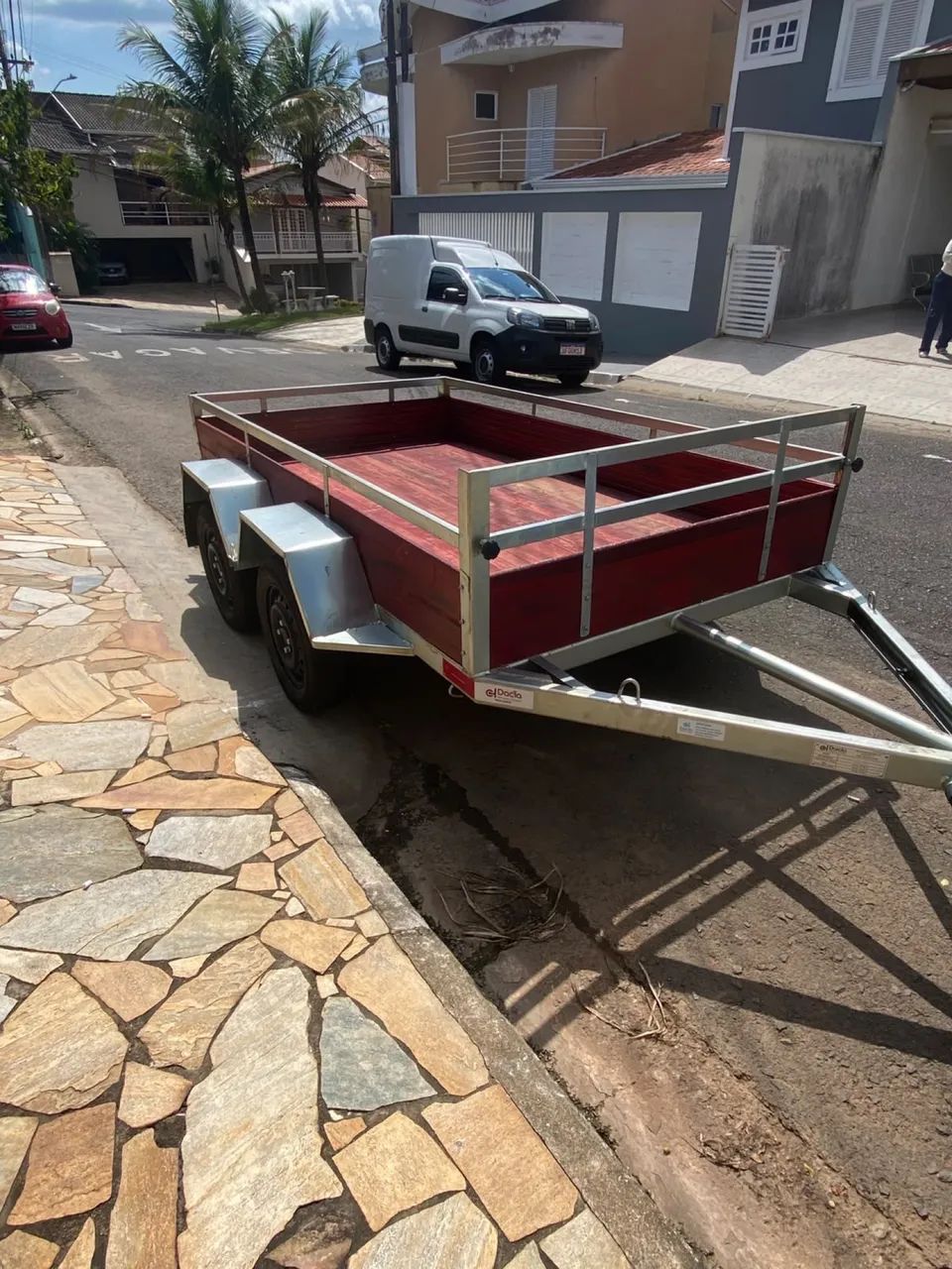CARRETINHA REBOQUE TRUCADA 2 EIXOS 
