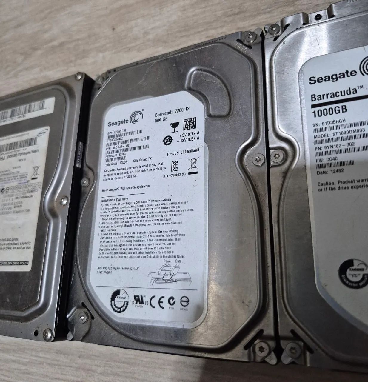 kit com 4 Hds para computador antigo nao sei se ainda funciona  - Foto 4