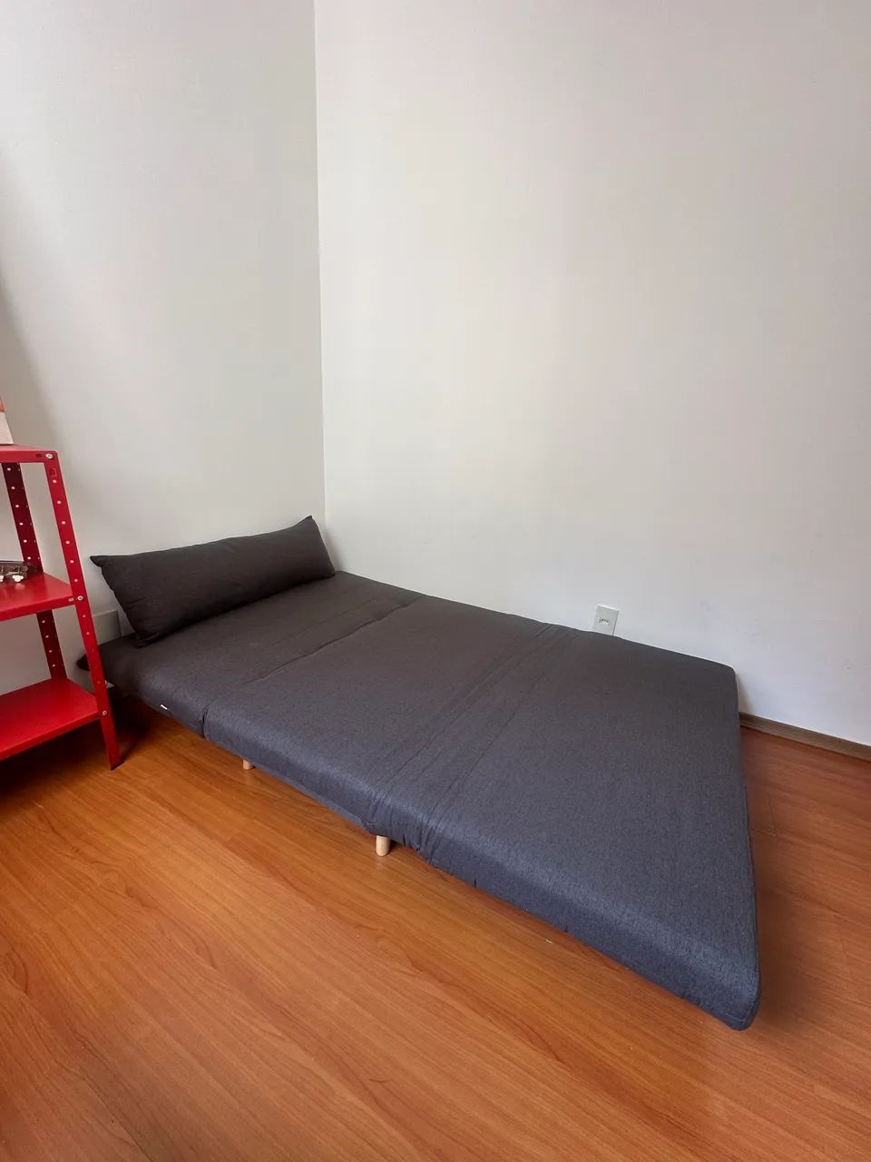 Sofá cama Mobly cinza novíssimo  - Foto 5