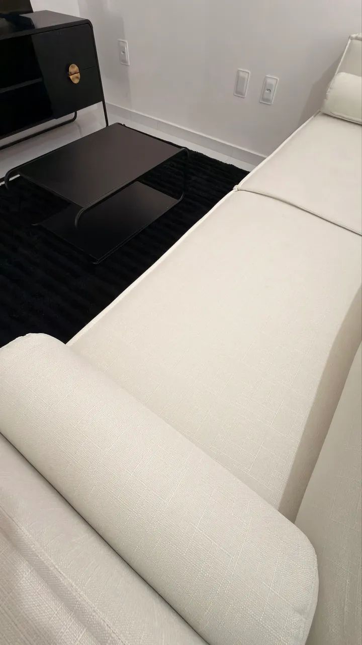 Vendo sofá de linho muito confortável  - Foto 5