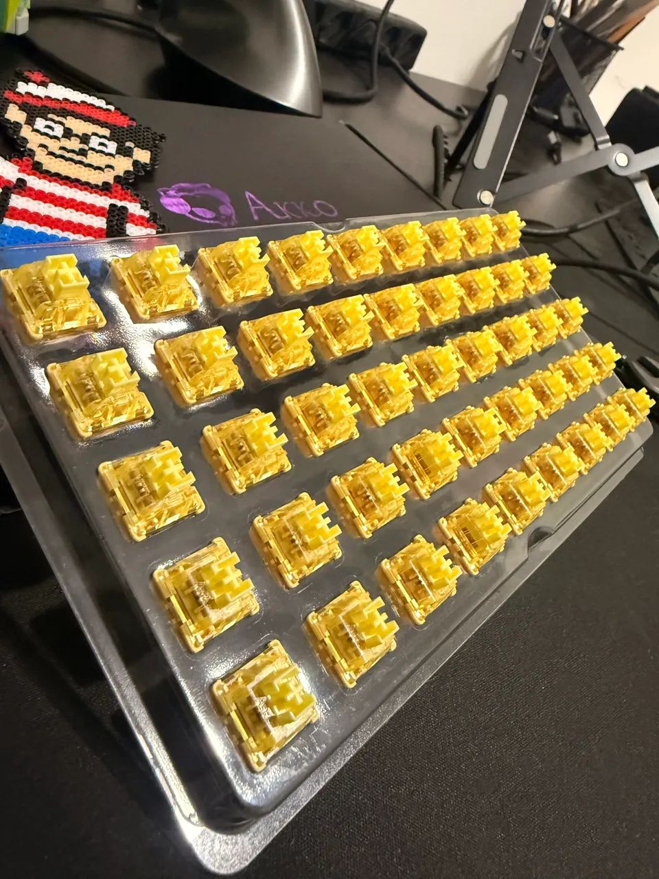 Switch- Akko Yellow Pro V3 - Foto 4