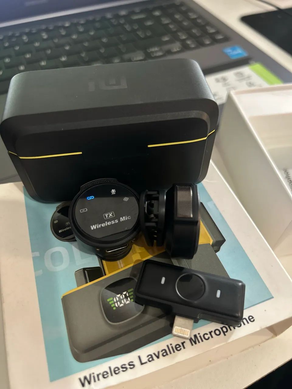 Microfone Lapela Sem Fio J6 Xiaomi Original  - Foto 4