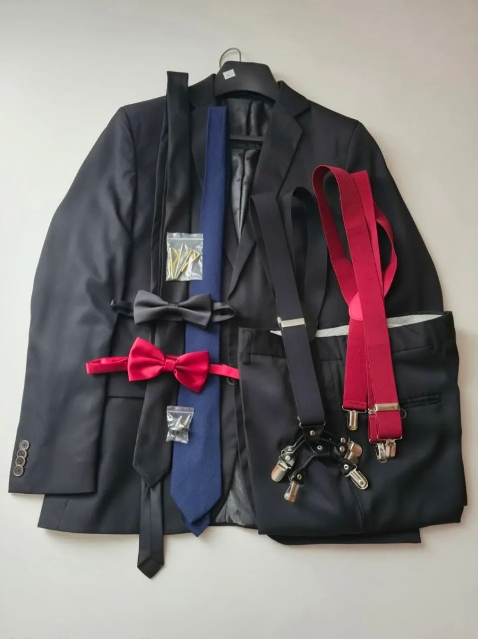 Kit Terno Nero Germânico Novo + Itens 
