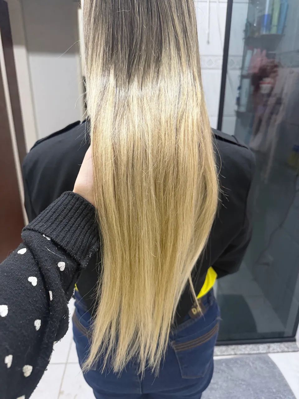 Mega Hair Brasileiro Loiro - Foto 3