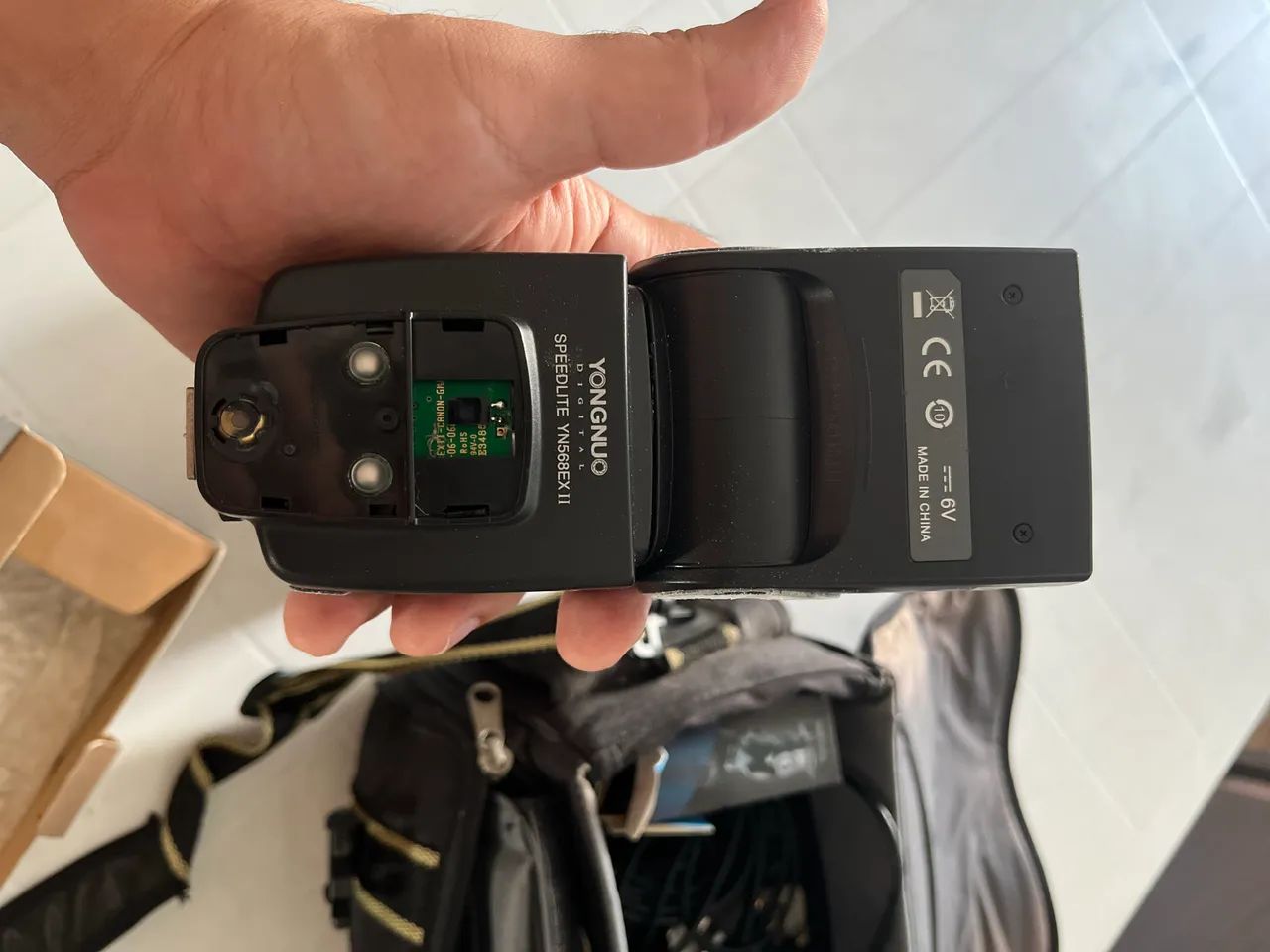 Flash para camera 