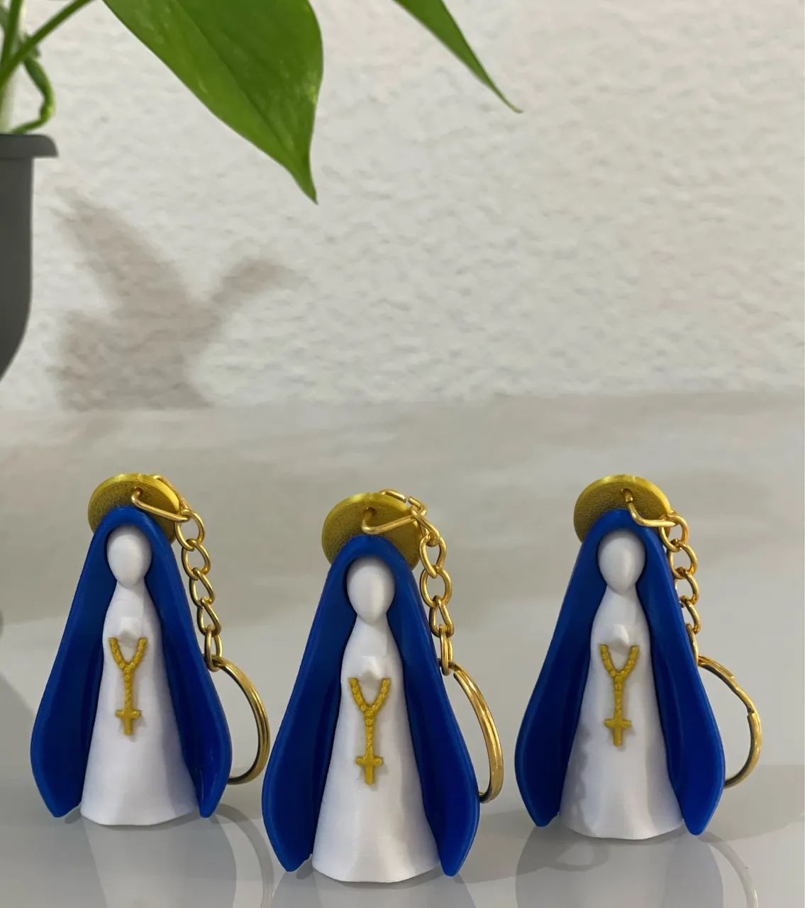 Chaveiros personalizados em impressão 3D