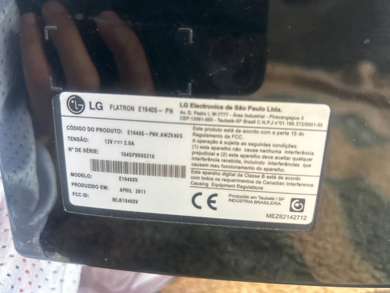 Monitor  LG flagrou e1940 - Foto 5